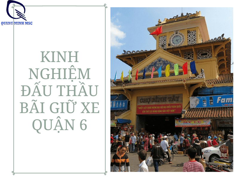 thầu bãi giữ xe quận 6